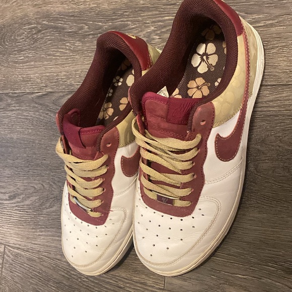 Nike AF 1 Hawaii lotus RARE 8.5 - Picture 9 of 9